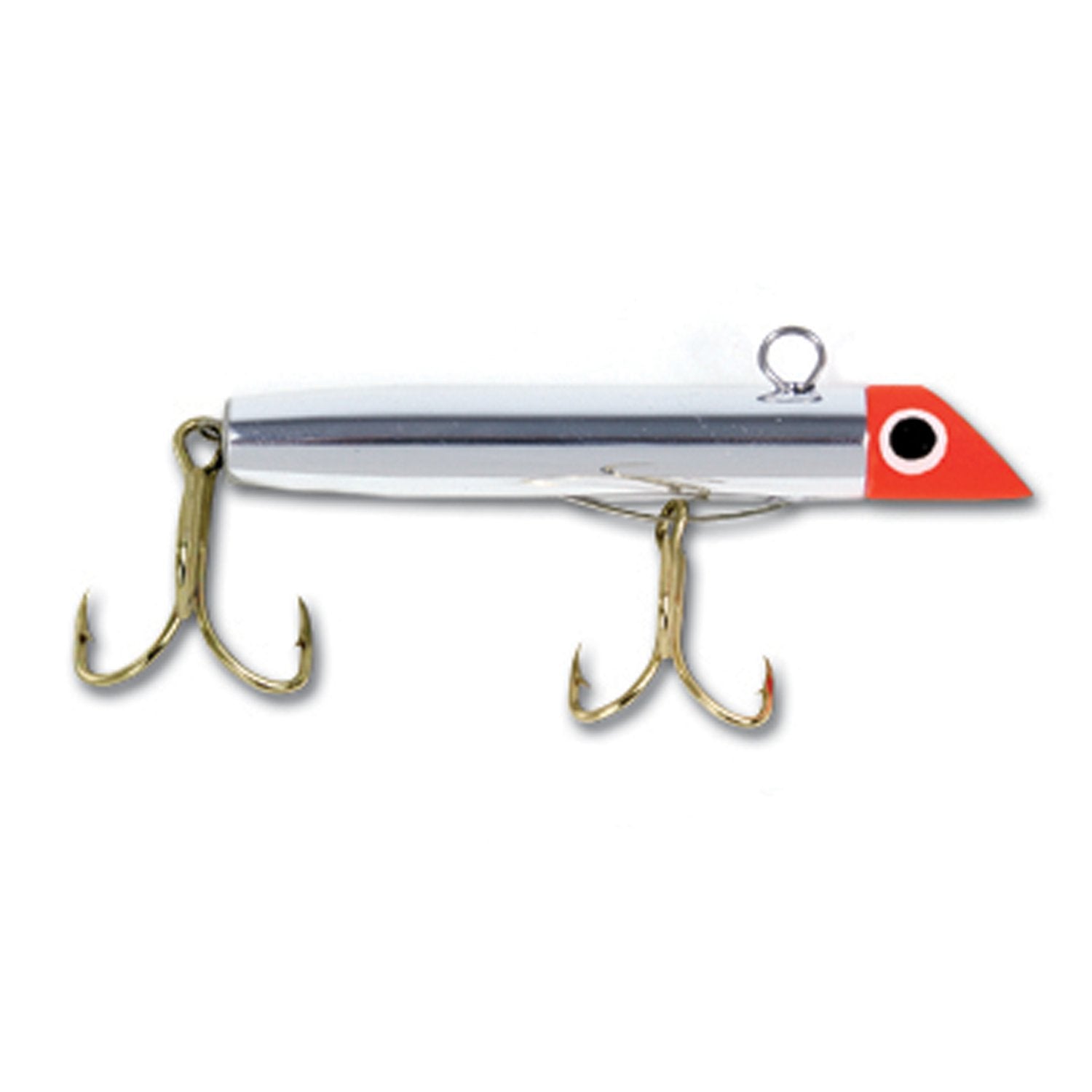 Got-Cha plug 300 series red head chrome body gold hooks
