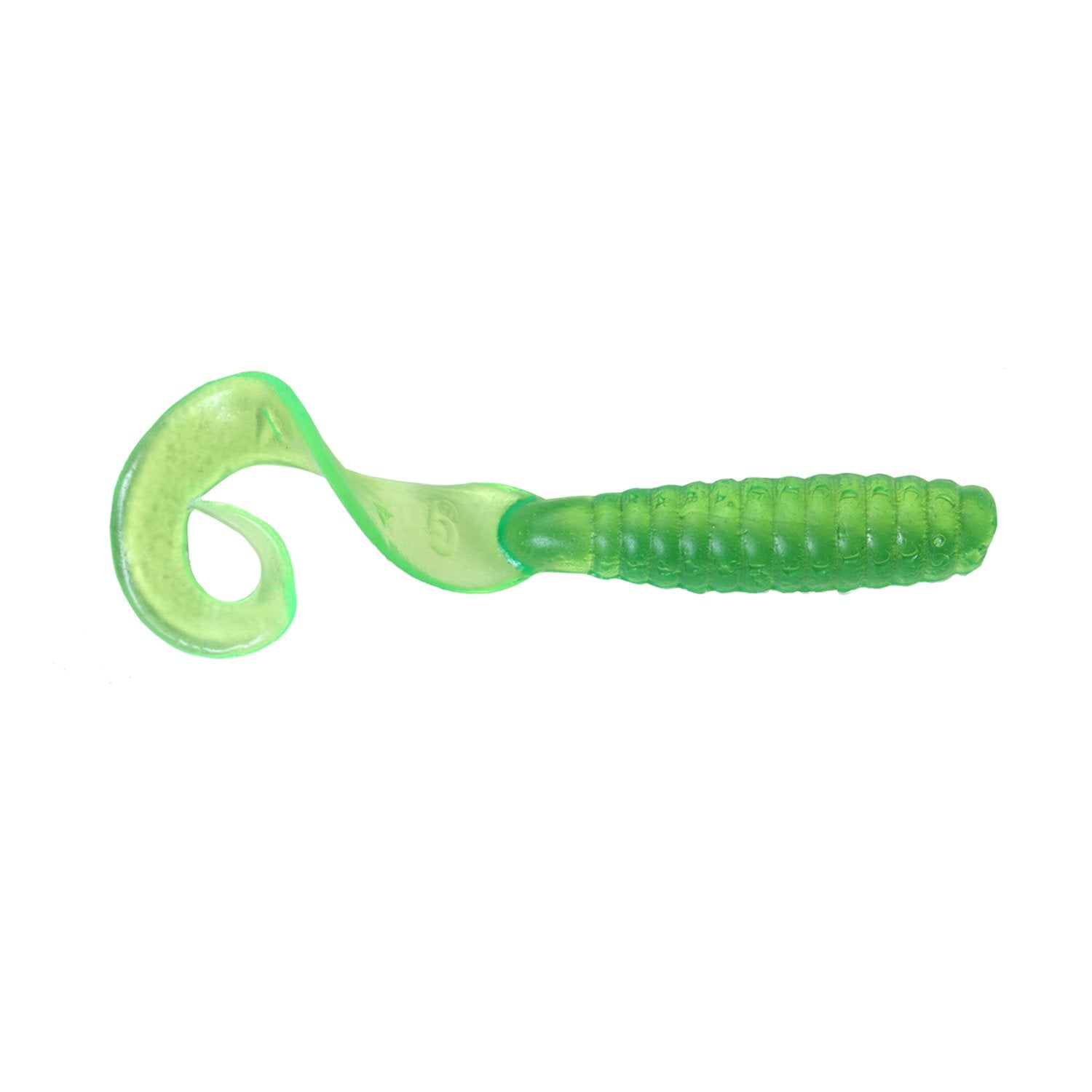 Got-cha 4 inch curtail lime green