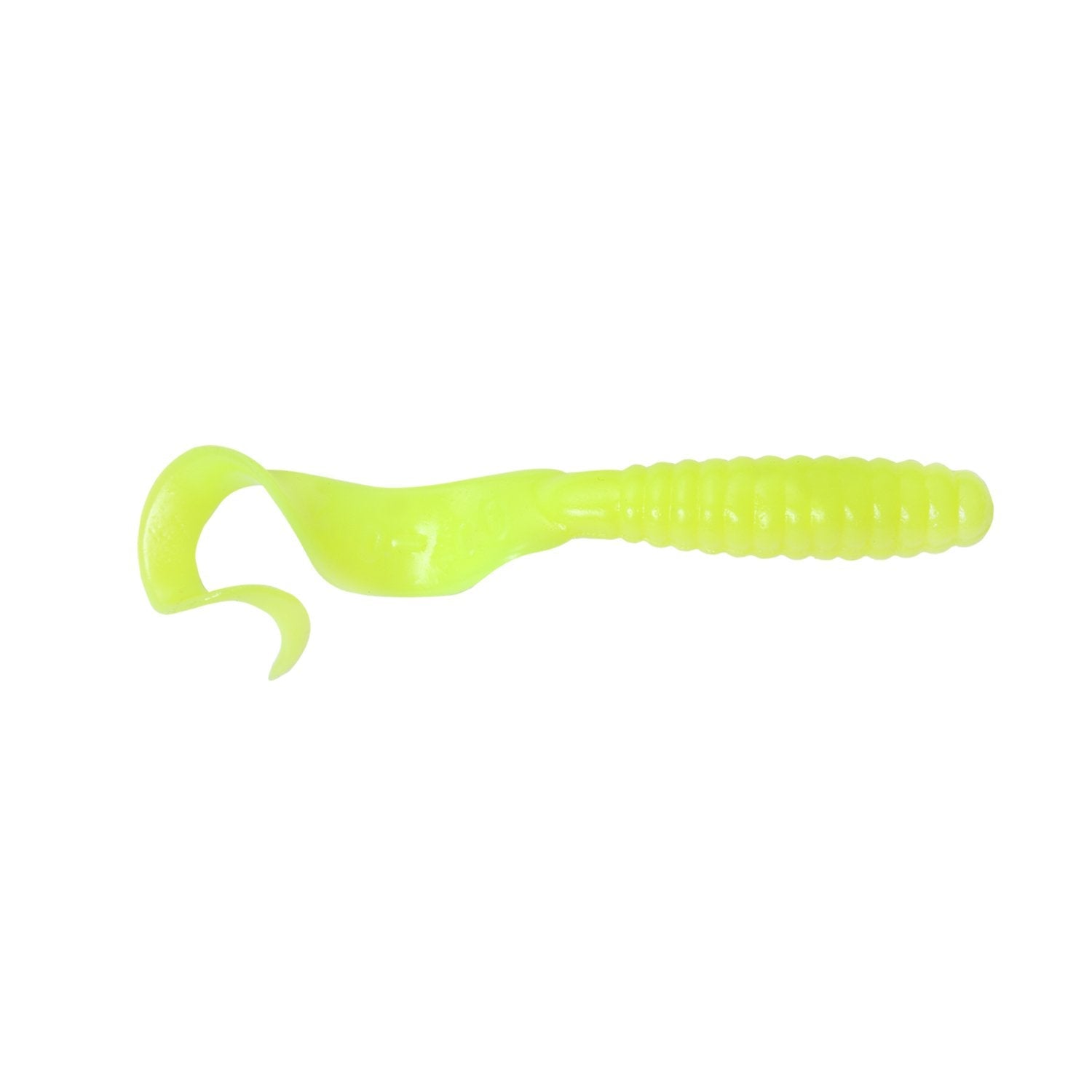 Got-cha 4 inch curtail opaque chartreuse