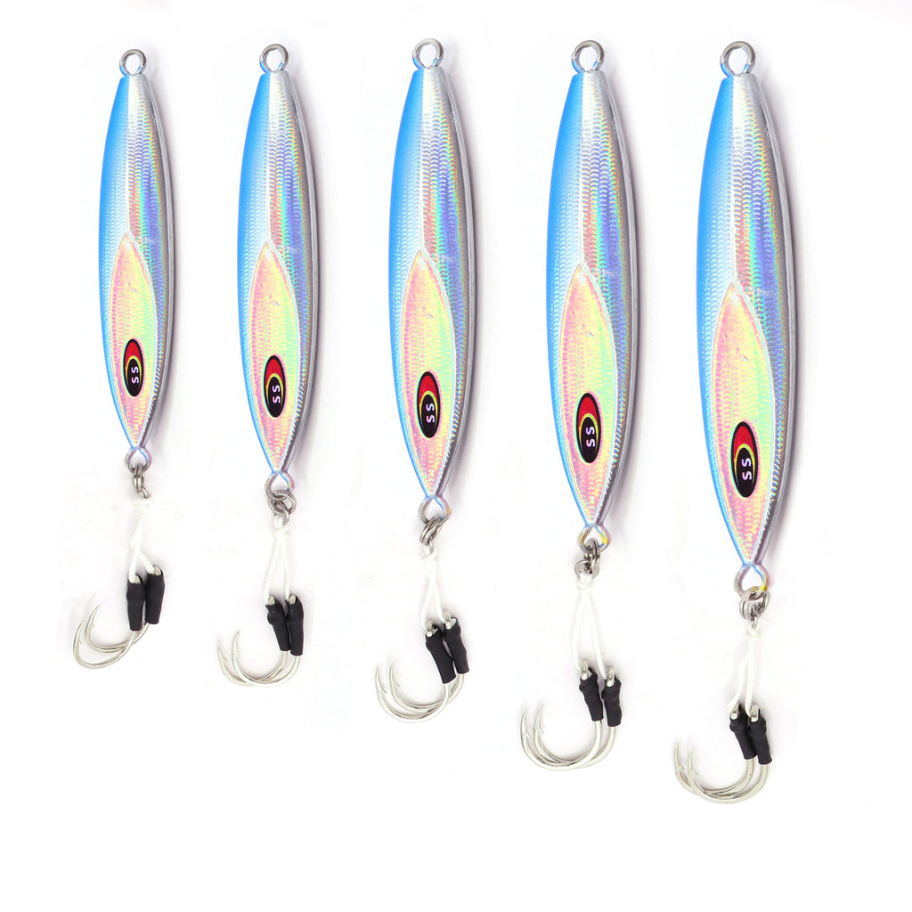 Blue/Silver/Glow Jig