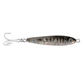 Got-Cha jigfish lure black silver tiger