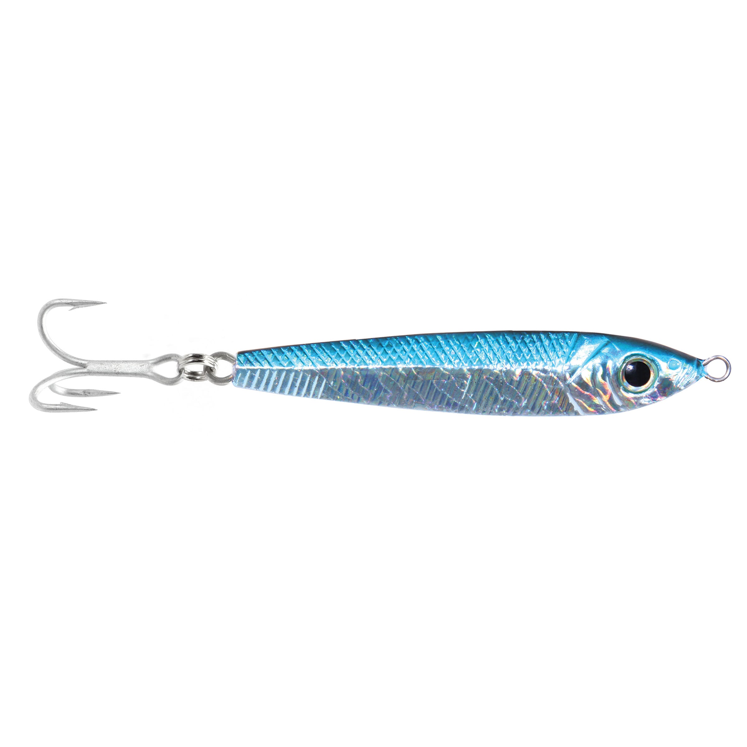 Got-Cha jigfish lure chrome blue