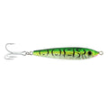 Got-Cha jigfish lure green silver tiger